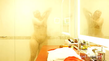 Showered And Filled By A Big Black Cock