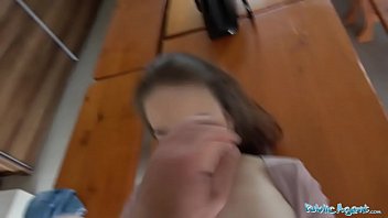 Sizzling Russian Bombshell Gets Pounded By A Mysterious Stranger In A Steamy Garage Encounter