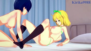Yozakura, Yumi, And Ryona’s Wild Sapphic Threesome – A Senran Kagura Erotic Encounter