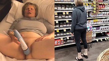 Horny Granny Gets Her Groceries And Her Groove On