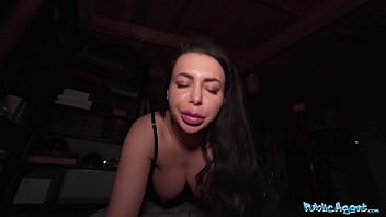 Public Agent: Busty Milf’s Sloppy Pov Blowjob Leads To Hardcore Doggystyle Pounding For This Curvy Cougar