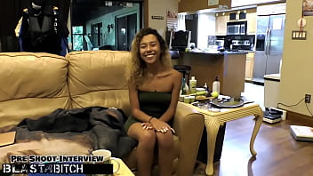 Kalani Luana’s Belly Drenched In Hot Loads