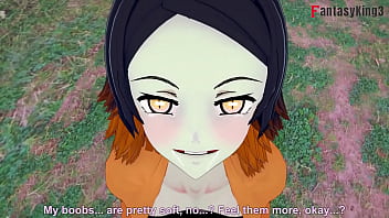 Suck Me Off, Susamaru—a Demon Slayer Fantasy