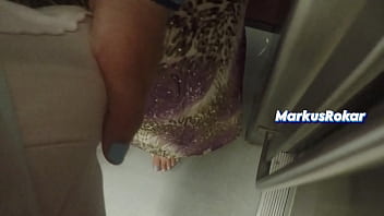 Granny’s Naughty Train Ride: A Handsy Encounter