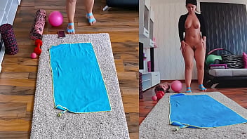 Unleash Your Inner Vixen: A Steamy, Two-camera Nude Yoga Session Revealed!