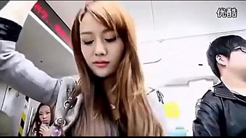 Naughty Asian Beauties Getting Wild On The Train