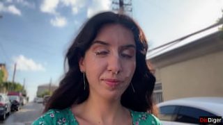 Triple Load Facial For The Town Slut – Public Cumwalk