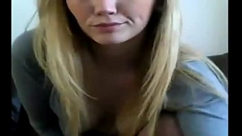Golden-haired Webcam Queen Bares Everything For You