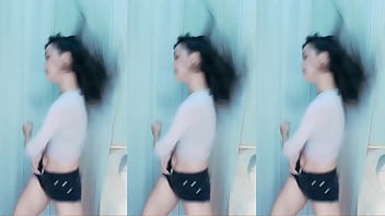 Chinese Girl Dances On Burning Rooftop