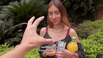 Big Latin Cock Pounds A Hot Spanish Milf Outdoors