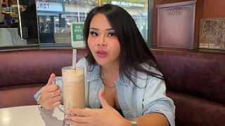 Solo Trekking With An Exotic Asian Beauty