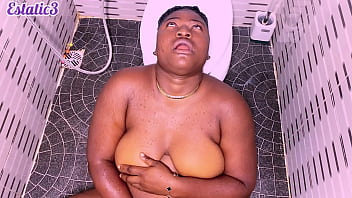 Curvy Goddess Pleasures Herself In The Shower