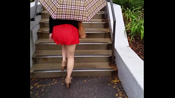 Tight Asian Skirt Tease: Part One