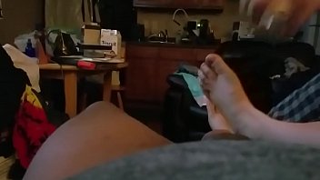 Sole-soaked Surrender: A Foot-fueled Climax