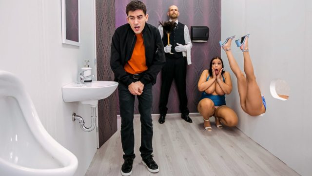 Gloryhole Gangbang: Brazzers’ Wildest Cum-filled Orgy