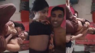 Horny Boyfriend Films Himself Ravishing His Girlfriend’s Curvy Figure In Steamy Indian Porn