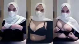 Hot And Horny In A White Hijab