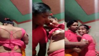 Lustful Brother-in-law Greedily Feasts On His Sister-in-law’s Breasts In A Steamy Indian Affair