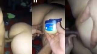 Tamil Aunty Gets Her Backdoor Greased And Pounded By A Man Using Vaseline