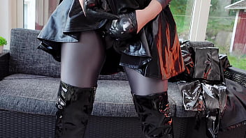 First-person Femdom: A Strap-on Joi Goon Session