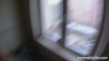 Glasses Off, Skirt Up: Spontaneous Penthouse Pounding With Kirsten