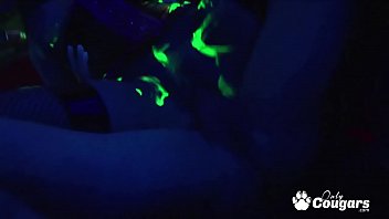 Glow In The Dark Threesome With Austin Kincaid And Lela Star