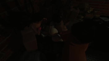Gang Ravages A Slut In A Filthy Alley