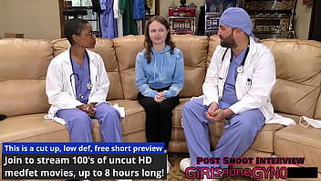 Tampa University Entrance Physical: Serena Morgan’s Steamy Student Exam