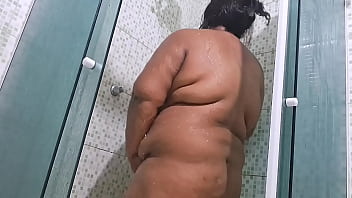 Caught My Neighbor Showering And Unleashing A Massive Squirting Orgasm