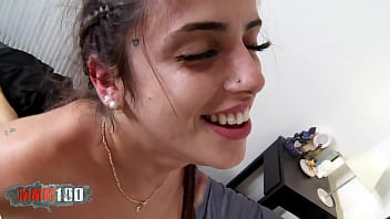 Slim Spanish Teen Melody Gets Railed By Kevin White On The Bed