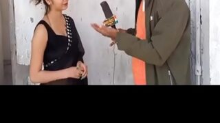 Desi Temptress From The Orchestra Gets Down And Dirty With A News Reporter In A Steamy Video