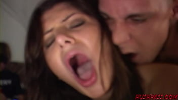 Frat House Fuckfest: Naughty Sophomore Sativa Takes A Hard Cock In Her Tight Ass