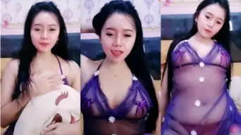 Mitha’s Purple Lingerie Live Show: Sizzling & Seductive