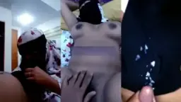 Pounding A Veiled Woman’s Pussy In The Boarding House