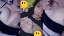 Squeezing Putri Vcs’s Tits