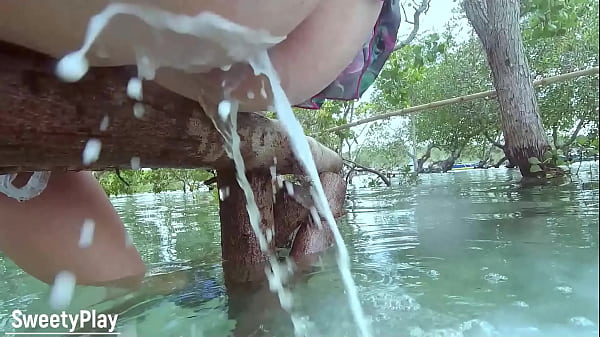 Forced Public Anal Enema Explosion