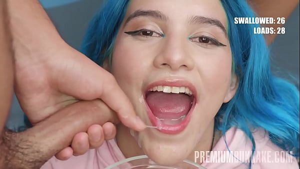 Galilea’s Greedy Gulp: Devouring 64 Massive Loads In A Cum-drenched Feast