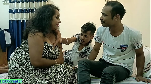 Desi Slutty Girlfriend Cheats And Gets Shared For A Wild Threesome Fuck!