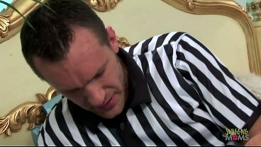 Soccer Ref Pounds Busty Soccer Mom’s Juicy Tits After Practice
