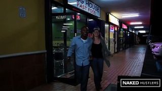 Sensational Blonde Bombshell Craves Massive Black Cock