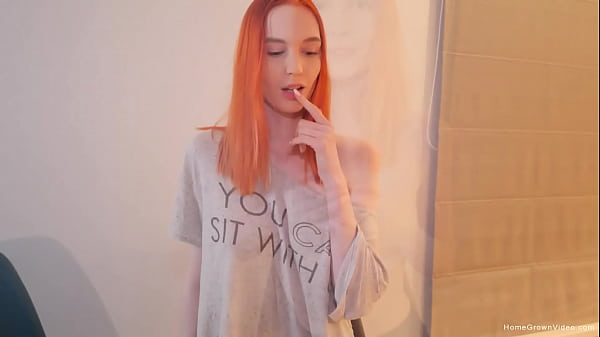 Sultry Ginger Babe Gets Stretched By A Massive Cock