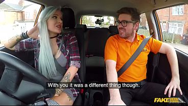 Double Stuffed In The Driver’s Seat: Alexxa Vice Takes A Fake Lesson In Anal And Dildo Dp