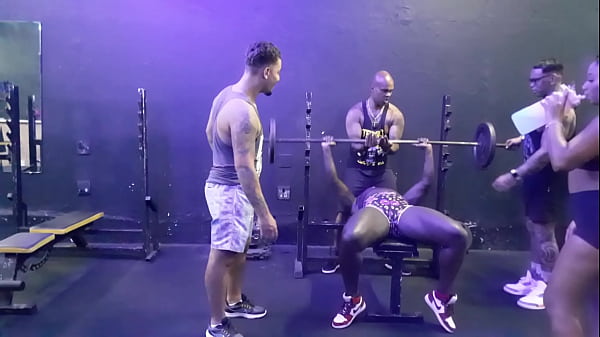 Gym Sluts Get Gangbanged By 3 Dudes And Drenched In Cum – Full Red Or Sheer