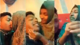 Young Karachi Teen’s Passionate Makeout Session In Pakistani Erotic Film