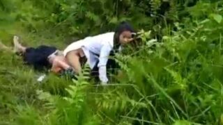 Caught In The Act: A College Couple’s Steamy Outdoor Fling In India