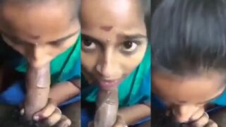 Desi Wife’s Eager Mouth On Her Lover’s Cock