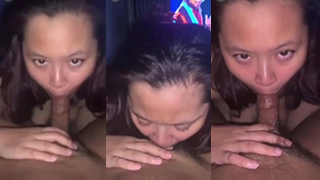 Indo College Girl Goes Wild, Devouring Cock Until It’s All Gone