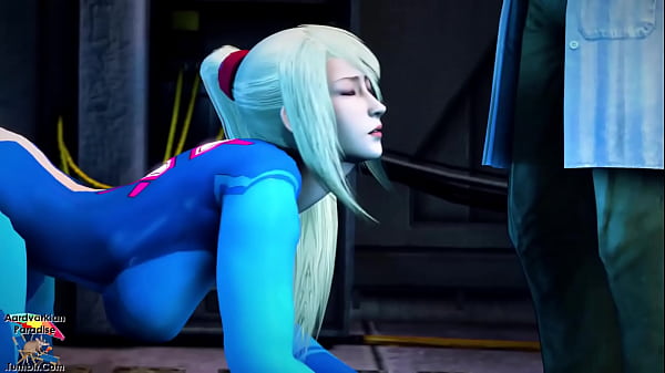 Samus Gets Stretched By A Massive Black Cock