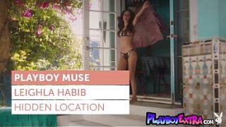 Leighla Habib: The Sultry Arab Beauty Undresses And Bares All In A Steamy Shower