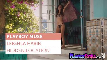 Leighla Habib: The Sultry Arab Beauty Undresses And Bares All In A Steamy Shower